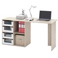 миниатюра Компьютерный стол Прайм-47 дуб сонома / белый №1