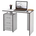 миниатюра Стол письменный Слим-1 белый №1