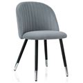 миниатюра Стул Gabi gray / black №1