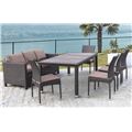миниатюра Комплект плетеной мебели T347/S65A/Y380A-W53 Brown (8+1) №1