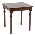 миниатюра Стол журнальный Мили темный орех/патина темная  №1