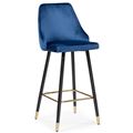 миниатюра Барный стул Archi dark blue №1