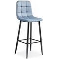 миниатюра Барный стул Chio blue / black №1