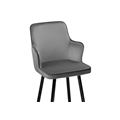 миниатюра Барный стул Feona dark gray №4