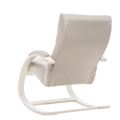 миниатюра Кресло-качалка Милано  (Слоновая кость/ткань Малмо 05) №3