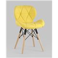 миниатюра Стул Бон рогожка желтый №1