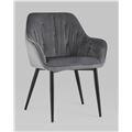 миниатюра Стул Алекса велюр серый №1