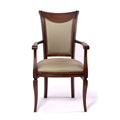 миниатюра Кресло "Милорд №11-S" (Темный орех + патина/ткань Luiza com NEFRIT) №2