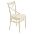 миниатюра Стул жесткий "Соло" венский (Тон 10 Слоновая кость RAL 1015) №5