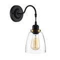 миниатюра Настенный светильник (бра) Freya FR4167-WL-01-BL №1