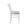 миниатюра Стул полумягкий "Соло" венский (Тон 9 Эмаль белая / ткань:Вивальди 06) №3