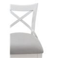 миниатюра Стул полумягкий "Соло" венский (Тон 9 Эмаль белая / ткань:Вивальди 06) №4