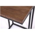 миниатюра Стол кофейный Энди Loft (Дуб/каркас чёрный) №8