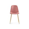 миниатюра Стул Dabl pink / gold №2