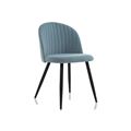 миниатюра Стул Gabi 1 light blue / black №1