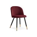 миниатюра Стул Gabi wine red / black №1
