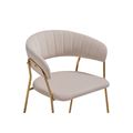 миниатюра Стул Kamelia 1 beige / gold №5