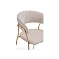 миниатюра Стул Kamelia 1 beige / gold №6