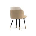 миниатюра Стул Penelopa beige / light beige / black / gold №4