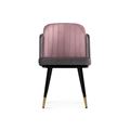 миниатюра Стул Penelopa dark gray / pink / black / gold №2