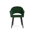 миниатюра Стул Апри NEO confetti deep forest темно-зеленый / черный глянец №2