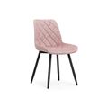 миниатюра Стул Баодин Б/К розовый / черный №1