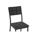 миниатюра Стул Бекал черный / матовый черный №5