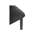 миниатюра Стул Бекал черный / матовый черный №6
