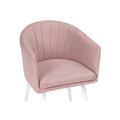 миниатюра Стул Валета пыльно-розовый /  белый №5