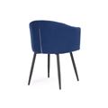 миниатюра Стул Валета темно-синий / черный №4