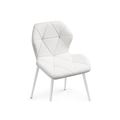 миниатюра Стул Вальд экокожа белый / белый глянец №5