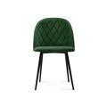 миниатюра Стул Зест темно-зеленый / черный глянец №2