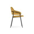 миниатюра Стул Инклес желтый / черный глянец №3