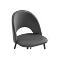 миниатюра Стул Ирре графитовый / черный глянец №5