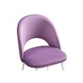 миниатюра Стул Ирре сиреневый / белый глянец №5
