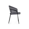 миниатюра Стул Лео антрацитовый / черный №3