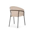 миниатюра Стул Лео бежевый / черный №4