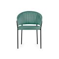 миниатюра Стул Лео зеленый / черный №2
