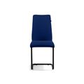 миниатюра Стул Лулла темно-синий / черный №2