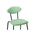 миниатюра Стул Мареон катания минт / черный матовый №5