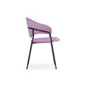 миниатюра Стул Рансол лиловый / черный глянец №3