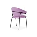 миниатюра Стул Рансол лиловый / черный глянец №4
