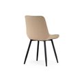 миниатюра Стул Седа бежевый / черный №4