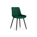 миниатюра Стул Седа велюр зеленый / черный №1
