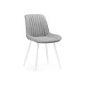 миниатюра Стул Седа светло-серый / белый №1