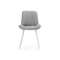 миниатюра Стул Седа светло-серый / белый №2