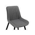 миниатюра Стул Седа темно-серый / черный №2