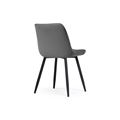 миниатюра Стул Седа темно-серый / черный №5