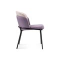 миниатюра Стул Сиолим сливовый / кремовый / черный глянец №3