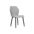 миниатюра Стул Софи светло-серый / черный №1